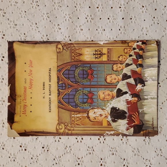 Christmas BOOK - VTG 1950s "Carols for Christmas" Booklet Artist Joe Tillotson - Picture 12 of 16